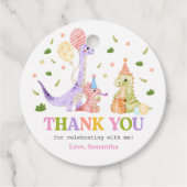 Three Rex Dinosaur Birthday フェイバータグ (正面)