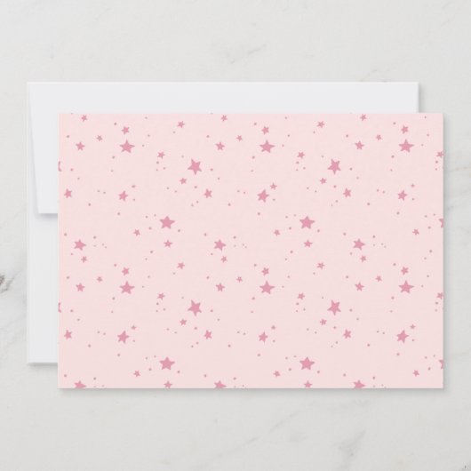 Three Rex Girl Invitation. T-Rex 3rd Birthday 招待状 (裏面)