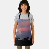 Three Riders, One Horizon エプロン (インサイチュ)