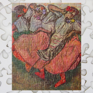 Three Russian Dancers by Edgar Degas ジグソーパズル