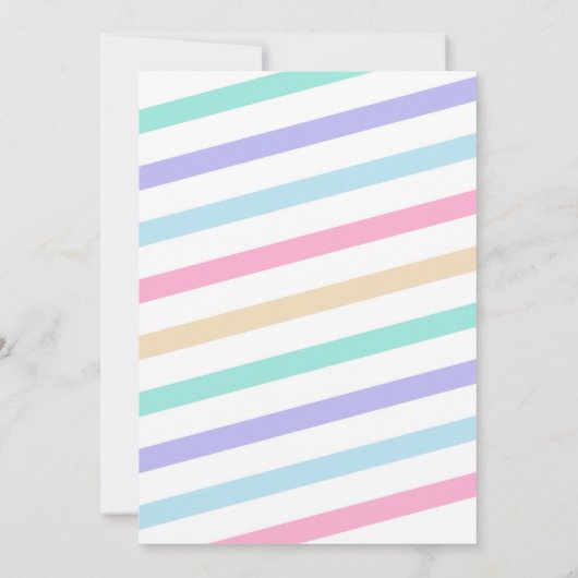 Three Scoops Of Fun Ice Cream Birthday Party  招待状 (裏面)