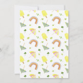 Three Scoops Of Fun Ice Cream Truck 3rd Birthday  招待状 (裏面)