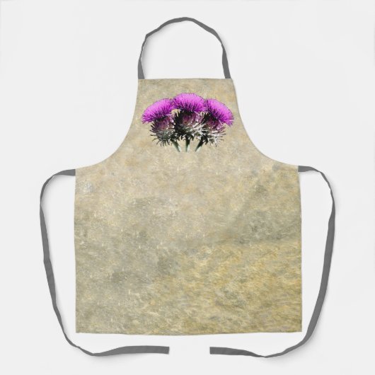 Three Scottish Thistles エプロン (正面)