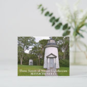 Three Sisters of Nauset Light Housesはがき ポストカード (スタンド正面)