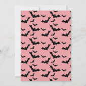 Three Spirit ハロウィン3歳の誕生日パーティー 招待状 (裏面)