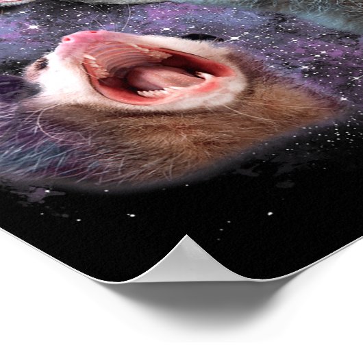 Three Ssums Moon 3 Osums Dead Moon Weird Cursed Me ポスター (角)