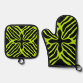 Three Striped Poison Dart Frog 鍋つかみ&鍋敷きセット (正面)