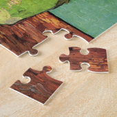 Three Sunflowers in a Vase by Vincent van Gogh ジグソーパズル (側面)