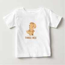 Three T-Rex Coffee Lovers – Cute Dinosaur Café Ill