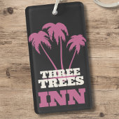 Three Trees Inn (white) キーホルダー