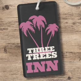 Three Trees Inn (white) キーホルダー