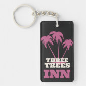 Three Trees Inn (white) キーホルダー (正面)