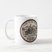 Three twisted sisters , tx 335,tx 336,tx 337 road コーヒーマグカップ (左)