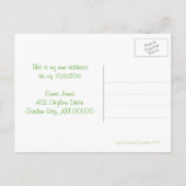 Three Vases Art Moving Woman Address発表 案内ポストカード (裏面)