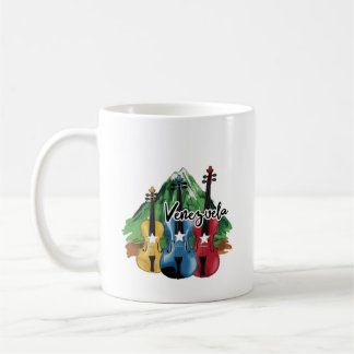 three Venezuelan violins コーヒーマグカップ