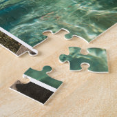 Three Vertical Strip Boho Photo 11x14 ジグソーパズル (側面)