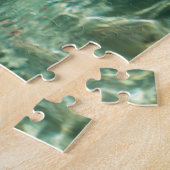 Three Vertical Strip Boho Photo 16x20 ジグソーパズル (側面)