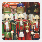 Three Wise Crackers - Nutcracker Soldiers スクエアシール (正面)