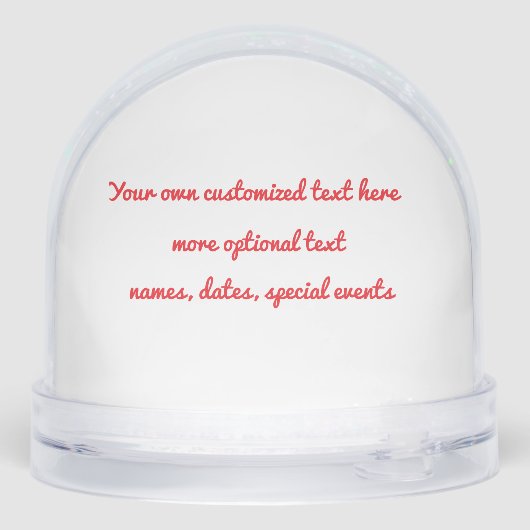 Three Wise Dachshunds Snow Globe (裏面)