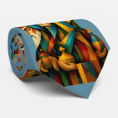 Three Wise Men Abstract Nativity Art ネクタイ (ロール)