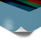 Three Wise Men Abstract Nativity Art ポスター (コーナー)