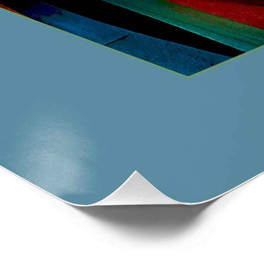 Three Wise Men Abstract Nativity Art ポスター (コーナー)