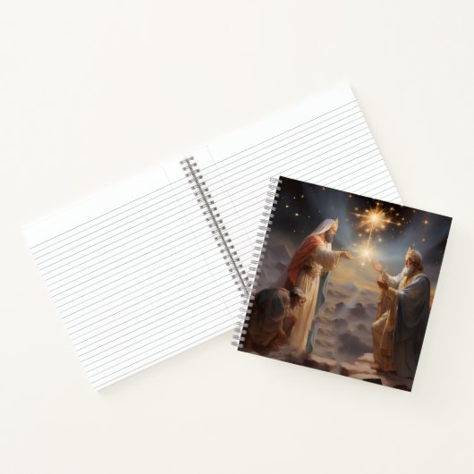 Three Wise Men and Star ノートブック (内部)