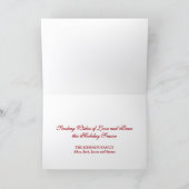 Three Wise Men Christmas シーズンカード (内部)