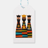 Three Wise Men Modern Mid-Century ギフトタグ (裏面)