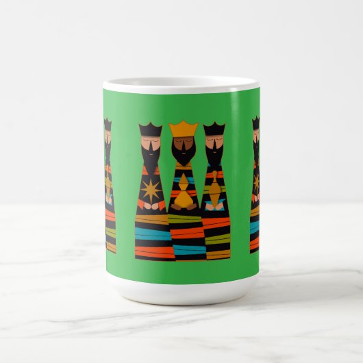 Three Wise Men Modern Mid-Century コーヒーマグカップ (中央)