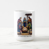Three Wise Men T-Shirt, Adoration Epiphany Art コーヒーマグカップ (中央)