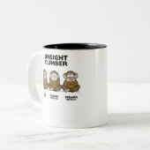 Three Wise Monkeys ツートーンマグカップ (正面左)