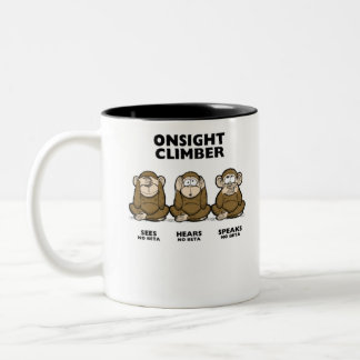 Three Wise Monkeys ツートーンマグカップ