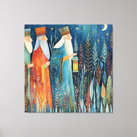 Three Wisemen, Nativity Story, キャンバスプリント (正面)