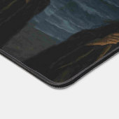 Three Witches Brew Cauldron Full Moon Beach  デスクマット (コーナー)