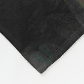 Three Witches Brew Cauldron Full Moon Beach  フリースブランケット (角)