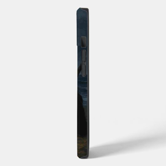 Three Witches Brew Cauldron Full Moon Beach Case-Mate iPhoneケース (裏面 / 左)