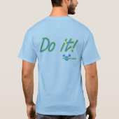 ThreeCircles.netはそれをします! ワイシャツ Tシャツ (裏面)