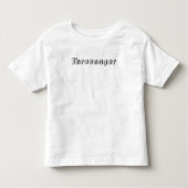 Threenager トドラーTシャツ (正面)