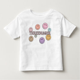 Threenager 3rd Birthday トドラーTシャツ