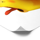 Threepa新しい赤い黄色の幼虫は幼虫としても知られる ポスター (角)