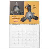 Three's Engine Calendar 2014ミッドサイズ カレンダー (3月 2027)