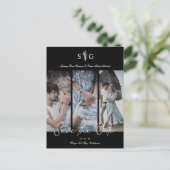 Three's Photo 結婚 Collage婚約セッション ポストカード (スタンド正面)