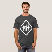Threesome Tシャツ (正面フル)