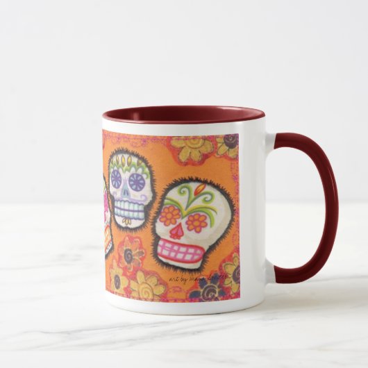 ThreeSugarSkulls マグカップ (右)