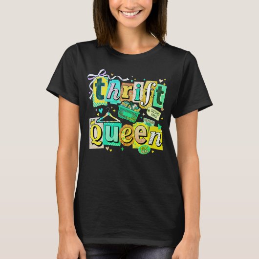 Thrift Queen Vintage  Tシャツ (正面)