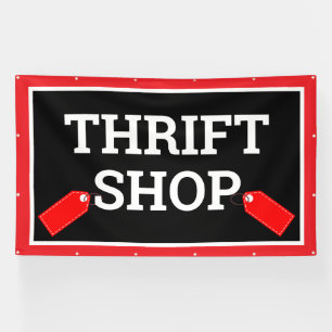 Thrift Shop Storeバナー 横断幕