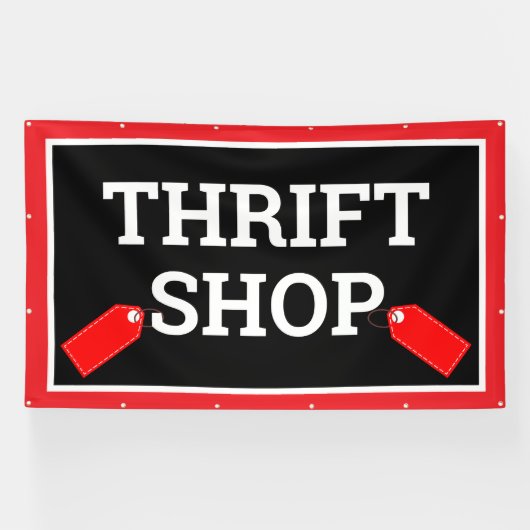 Thrift Shop Storeバナー 横断幕 (横)