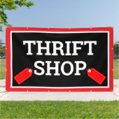 Thrift Shop Storeバナー 横断幕 (外側)