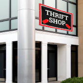 Thrift Shop Storeバナー 横断幕 (ビルの外側)